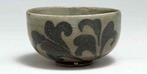 An Iron-Decorated and Celadon Cup