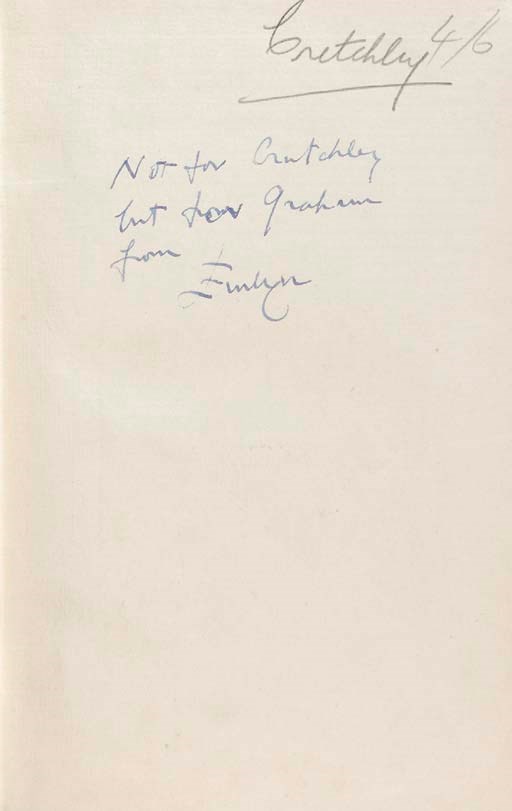 WAUGH, Evelyn. Black Mischief. London: Chapman & Hall, 1932.