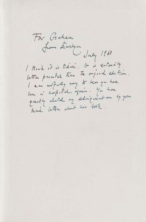 WAUGH, Evelyn. Brideshead Revisited. The Sacred and Profane Memories of Captain Charles Ryder. London: Chapman & Hall Ltd., 1945.