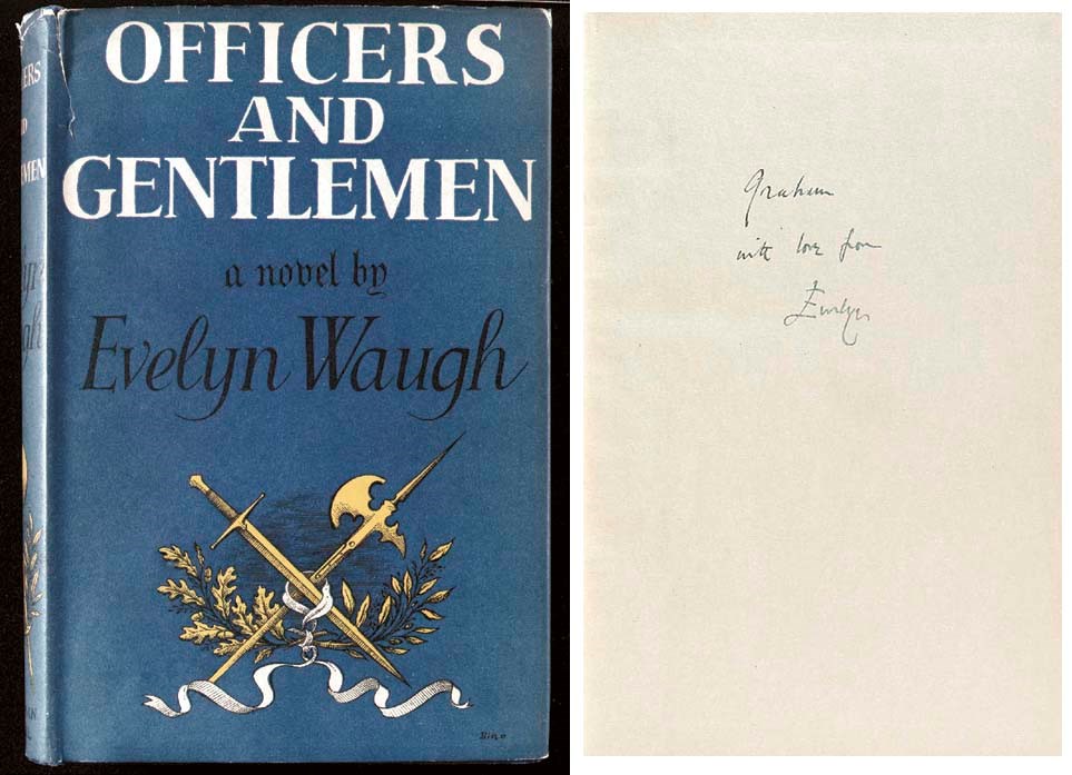 WAUGH, Evelyn. Officers and Gentlemen. A Novel. London: Chapman & Hall, 1955.