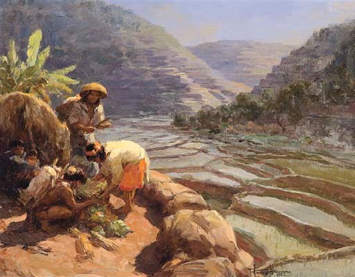 FERNANDO CUETO AMORSOLO (The Philippines 1892-1972)
