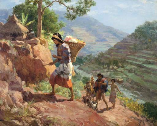 FERNANDO CUETO AMORSOLO (The Philippines 1892-1972)