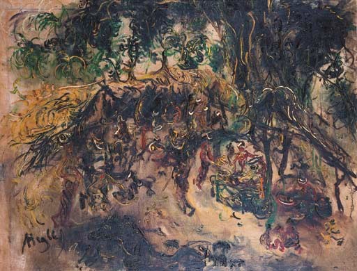 AFFANDI (Indonesia 1907-1990)