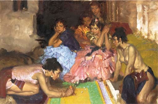 Sir William Russell Flint, R.A., P.R.W.S., R.S.W. (1880-1969)