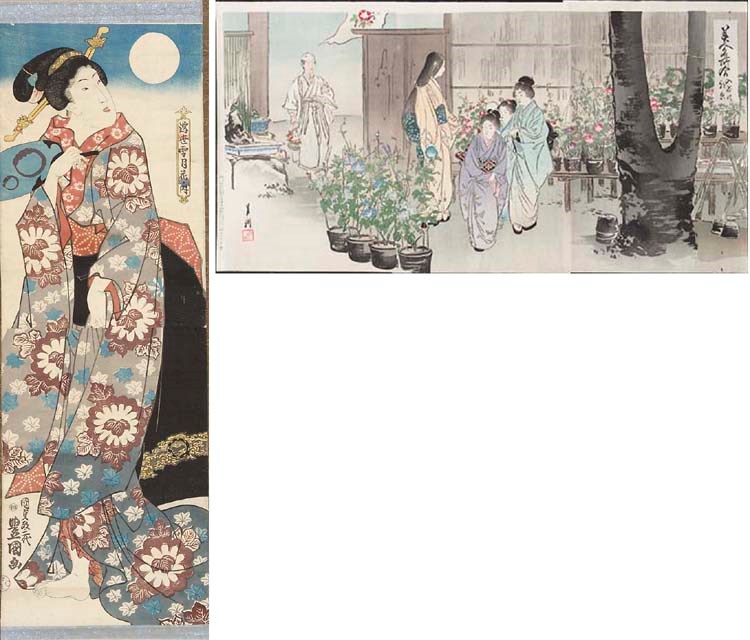 Kunisada, kakemono-e
