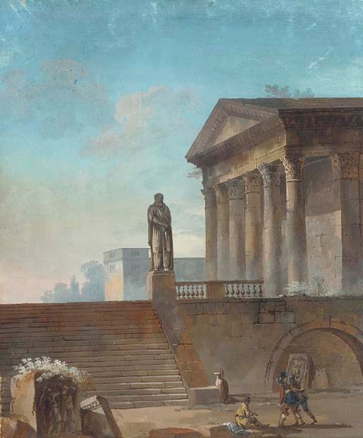 Circle of Hubert Robert (1733-1808)