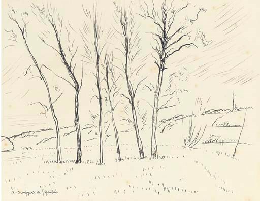 André Dunoyer de Segonzac (French, 1884-1974)