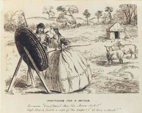 Attributed to George Louis Palmella Busson Du Maurier (1834-1896)