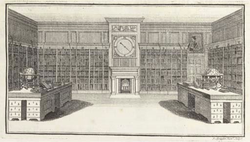 KINGSTON, Evelyn Pierrepont, First Duke of (1665-1726) -- Catalogus Bibliothecae Kingstonianae.  [London: Privately Printed by William Bowyer, 1726-27].