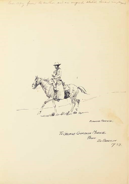 PERKINS, Charles Elliott. The Pinto Horse. Forward by Owen Wister. Santa Barbara, Calif.: Wallace Hebberd, 1927.