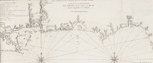 LAVAL, Antoine Jean de (fl. 1720-40). Voyage de la Louisiane fait par ordre du Roy en l'année mil sept cent vignt: Dans lequel sont traitées diverses matieres de Physique, Astronomie, Geographie & Marine. L'on y a joint les Observations sur la Refraction, faites à Marseille, avec des Reflexions sur ces Observations; Divers Voyages faits pour la correction de la Carte de la Côte de Provence; et des Reflexions sur quelques points du Sisteme de M. Newton. Paris: Jean Mariette, 1728.