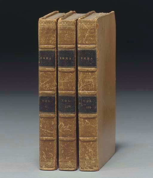 [AUSTEN, Jane]. Emma: A novel... By the Author of "Pride and Prejudice," &c. &c. London: John Murray, 1816.