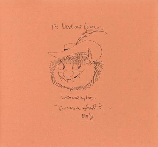 [SENDAK, Maurice]. LANES, Selma G. The Art of Maurice Sendak. New York: Harry N. Abrams, 1980.