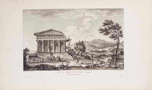 SAINT-NON, Jean Claude Richard, de (1727-1791). Voyage pittoresque ou description des royaumes de Naples et de Sicile. Paris: de l'Imprimerie de Clousier, 1781-1786.