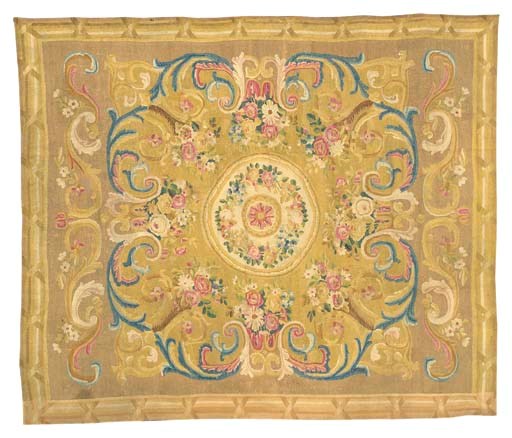 A LOUIS XVI AUBUSSON CARPET
