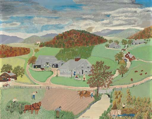 Anna Mary Robertson (Grandma) Moses (1860-1961)