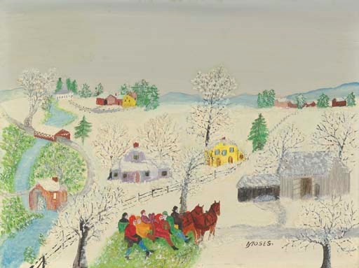 Anna Mary Robertson (Grandma) Moses (1860-1961)