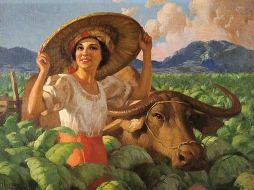 FERNANDO CUETO AMORSOLO (The Philippines 1892-1972)