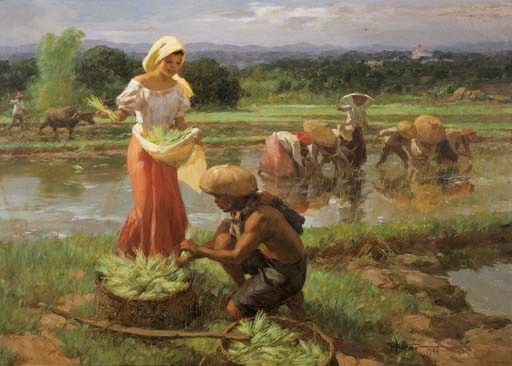 FERNANDO CUETO AMORSOLO (The Philippines 1892-1972)