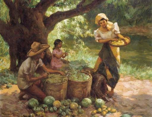 FERNANDO CUETO AMORSOLO (The Philippines 1892-1972)