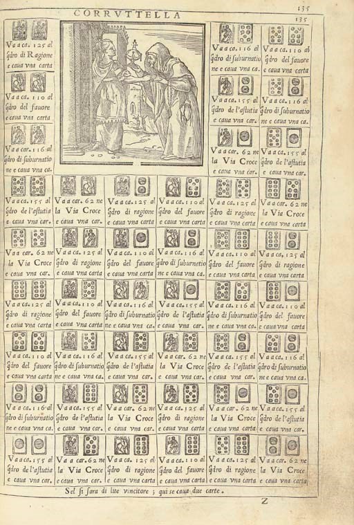 MARCOLINI DA FORLI, Francesco. Le Ingeniose Sorti composte per Francesco Marcolini da Forli intitulate Giardino di Pensieri ... [Venice, 1550 ?].
