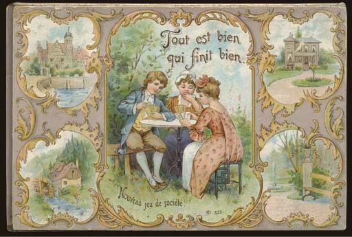 Tout est bien qui finit bien. France, circa 1900.