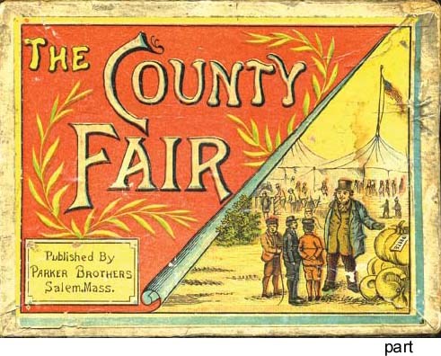 A COLLECTION OF EARLY PARKER BROTHERS GAMES: THE GAME OF SHOPPING, CIRCA 1891,13 CARDS, 2 REPLACEMENT CARDS, 31 MONEY SQUARES. -- ANOTHER SET, 16 CARDS, 33 CARDBOARD COINS, PHOTOCOPY OF INSTRUCTIONS -- CAPTAIN JINKS, CIRCA 1899, 18 CARDS, INSTRUCTIONS.  -- THE GAME OF OLD MAID, EARLY 1900S, 15 CARDS, INSTRUCTIONS. -- ROUND THE WORLD JOE, 1890S, 76 CARDS, INSTRUCTIONS. -- ZOO A GAME OF ANIMALS, CIRCA 1895, 35 CARDS, INSTRUCTIONS.  -- THE GAME OF CITIES, 1898, 52 CARDS, INSTRUCTIONS. -- THE GAME OF HEADS AND TAILS, 1895, 15 CARDS, 23 SPECTATOR CARDS, 15 SELLER CARDS, 26 MONEY CARDS, INSTRUCTIONS. -- THE COUNTY FAIR, 1891, 38 CARDS, INSTRUCTIONS. -- HOW SILAS POPPED THE QUESTION, CIRCA 1915, 36 CARDS, INSTRUCTIONS. -- YOUNG PEOPLE'S GEOGRAPHICAL GAME, 1892, 19 CARDS, PHOTOCOPY OF INSTRUCTIONS. -- THE GAME OF SNAP, LOW PRICED EDITION, CIRCA 1885, 30 CARDS, INSTRUCTIONS. -- THE HOUSE THAT JACK BUILT, 1895, 21 CARDS.  -- THE GAME OF AUCTION, 1893, 16 COMMODITY CARDS, 57 MONEY CARDS.  -- GEOGRAPHY UP TO DATE, CIRCA 1890, 48 CARDS, INSTRUCTIONS. TOGETHER 15 GAMES, CONDITION VARIES. SOLD NOT SUBJECT TO RETURN. 	 (15)