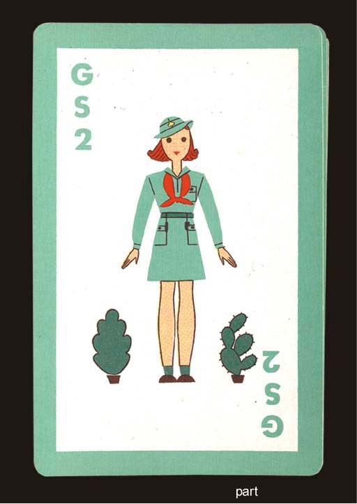 A COLLECTION OF SPECIAL THEME GAMES: BALLYHOO, 1931, SAML GABRIEL SONS & CO., NY, 2 DECKS OF 52 PLUS JOKER, TAKE-OFF ON POPULAR BRANDS IN THE 1930S AND HUMOROUS SLOGANS. -- THE CAPTURE OF MR. RAFFLES, IF YOU CATCH ON, YOU CAN CATCH HIM, 1915, PARKER BROS., 54 CARDS PLUS 5 ADVERTISING CARDS. -- THE CAPTURE OF MR. RUFFLES, NEW PARLOR GAME, IF YOU CATCH ON, YOU CAN CATCH HIM, 1905, HOLT-FOLGER-HOWARD CO., CHICAGO, 54 CARDS. -- THE GAME OF SPECULATION, 1893, PARKER BROS, 46 CARDS, PHOTOCOPIED INSTRUCTIONS. -- GAME OF GOLD HUNTERS, EARLY 1900S, 19 CARDS, INSTRUCTIONS. -- LOTTO CARDS, 19TH CENTURY, ORNATE DESIGN, NO BOX. -- THE GAME OF BOY SCOUTS, PARKER BROS, 1912, 49 CARDS, INSTRUCTIONS. -- ANOTHER SET. 49 CARDS. -- WILDCAT, TOM MIX'S GAME, 1935, PARKER BROS, 64 CARDS, INSTRUCTIONS. -- GAME OF TRUPE, 1939, GIRL SCOUTS, INC. NY, 106 CARDS ALTHOUGH RULES REFER TO 89 CARDS, INSTRUCTIONS, 2 SCORING CARDS, PLASTIC CONTAINER NOT ORIGINAL. -- SHERLOCK HOLMES, 1904, PARKER BROS, 56 CARDS, INSTRUCTIONS. -- G-MEN, CAROLYN WELLS' FASCINATING MYSTERY GAME, NO. 4541, 1935, MILTON BRADLEY, 47 CARDS, INSTRUCTIONS. -- AUTOGRAPHS, 1945, LEISTER GAME CO.,TOLEDO, OH, 54 CARDS, AUTOGRAPHS AND FACTS OF THE TIMES, INSTRUCTIONS. TOGETHER 13 GAMES, CONDITION VARIES. SOLD NOT SUBJECT TO RETURN.