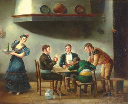 M. Menta, Spanish, 20th century