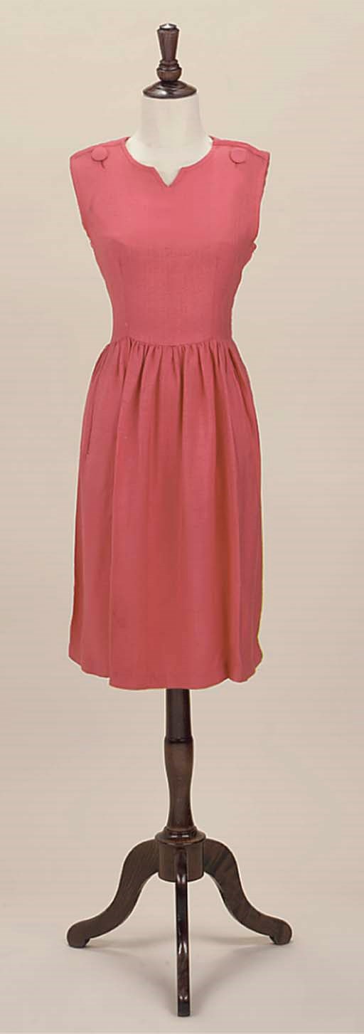 THREE LINEN SUMMER DRESSES, BALENCIAGA