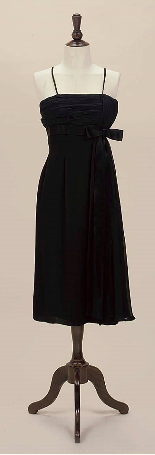 THREE BLACK COCKTAIL ENSEMBLES