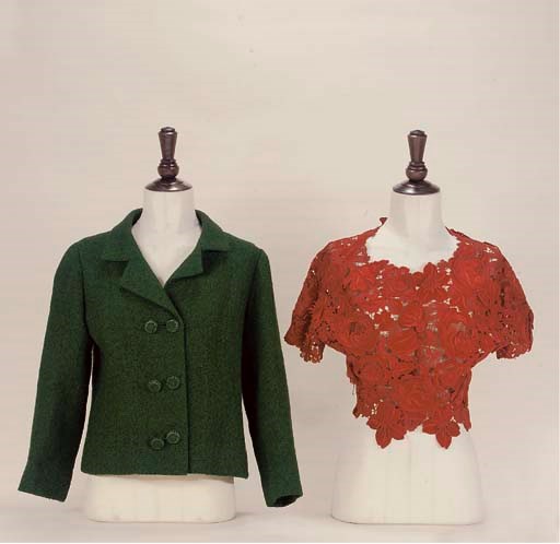 A COLLECTION OF BALENCIAGA JACKETS AND TOPS