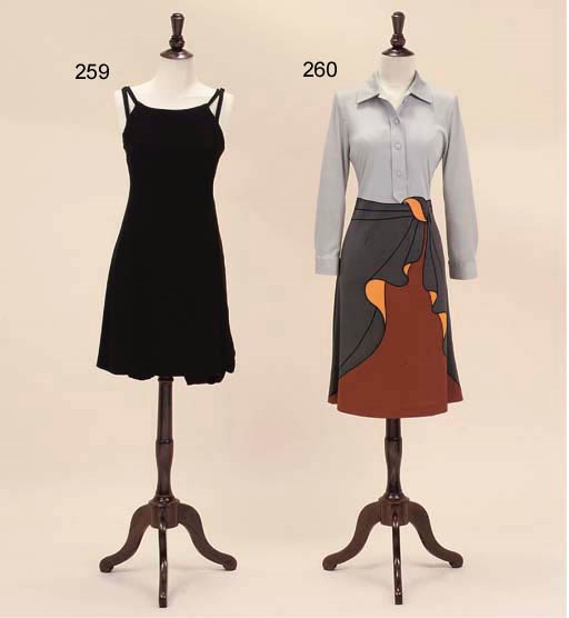 TWO JERSEY MINI DRESSES, ROBERTA DI CAMERINO