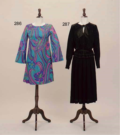 TWO MOD A-LINE MINIDRESSES