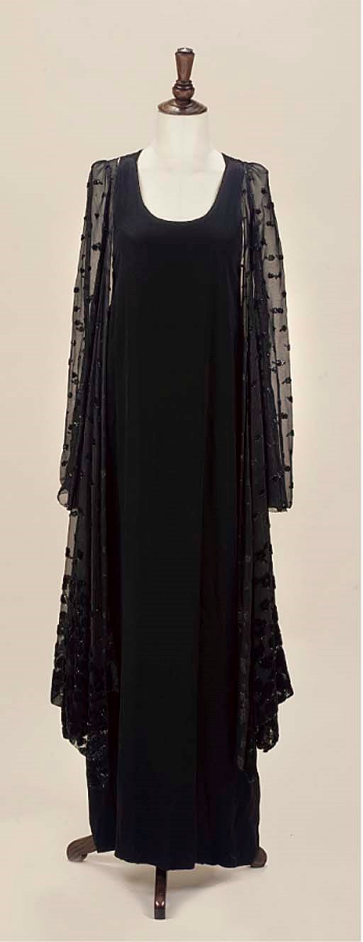 AN EVENING ENSEMBLE BY BIBA, 1970S