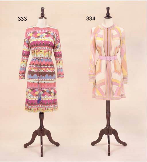 A PRINTED SILK JERSEY DRESS, EMILIO PUCCI