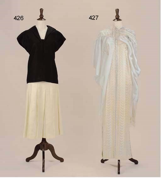 A CHANEL ENSEMBLE AND AN UNGARO JACKET
