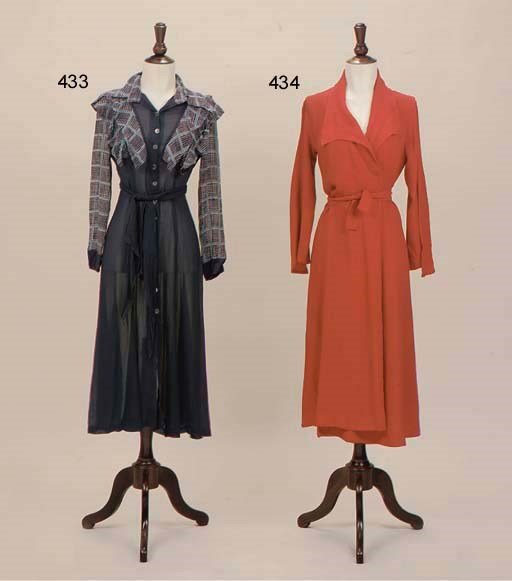 A BLOUSE AND A DRESS, OSSIE CLARK