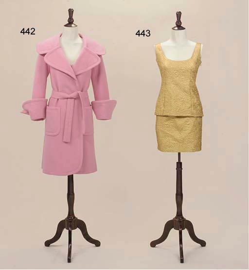 TWO COCKTAIL ENSEMBLES BY YSL