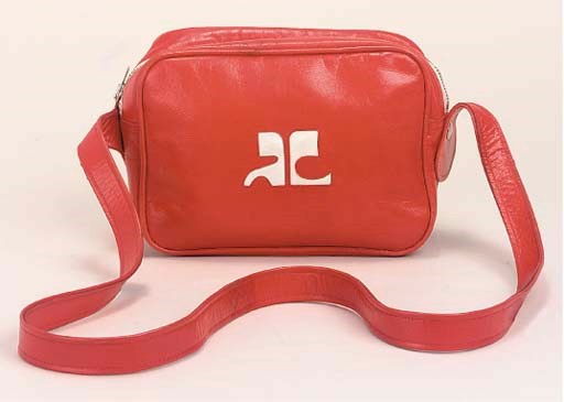 A SHOULDER BAG, ANDRÉ COURRÈGES