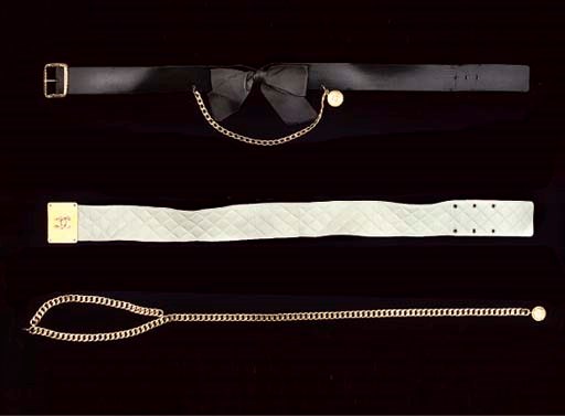 THREE BELTS BY CHANEL