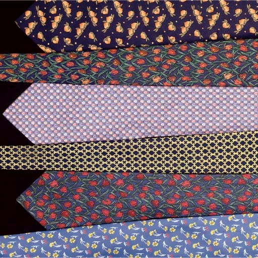 TWENTY HERMÈS TIES