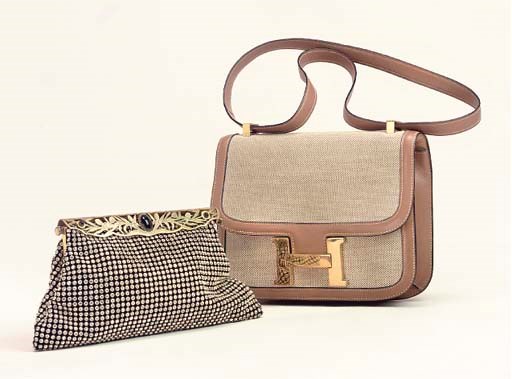 AN HERMÈS 'CONSTANCE' BAG, AND ANOTHER HANDBAG