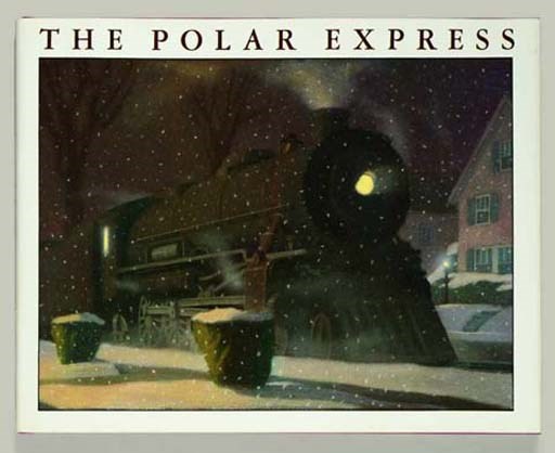VAN ALLSBURG, Chris (b, 1949).  The Polar Express. Boston: Houghton Mifflin, 1985.