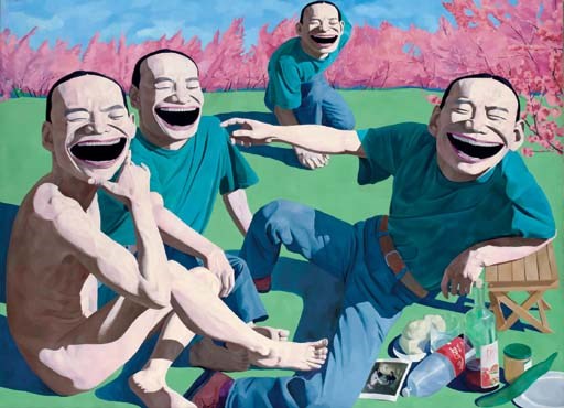 Yue Minjun (b. 1962)