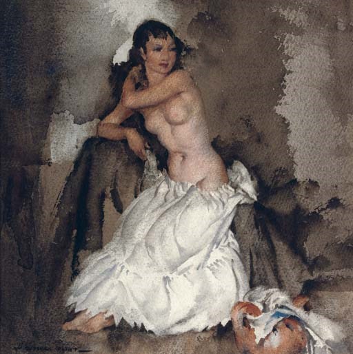 Sir William Russell Flint, R.A., P.R.W.S., R.S.W. (1880-1969)