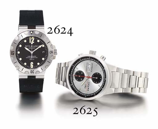 BULGARI. A STAINLESS STEEL AUTOMATIC WRISTWATCH WITH CENTRE SECONDS AND DATE