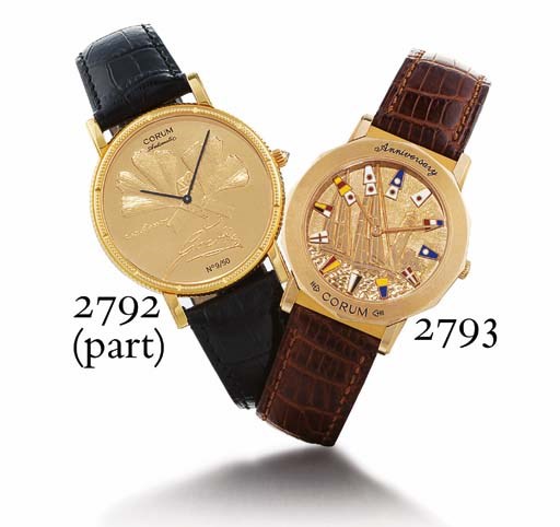 CORUM. A FINE LIMITED EDITION 18K PINK GOLD DODECAHEDRAL WRISTWATCH