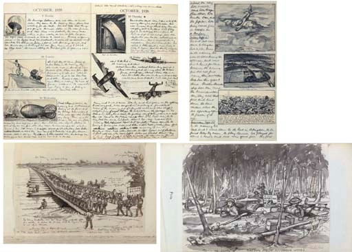 WORLD WAR II -- The archive of PETER WHITE (1921-1985), comprising: