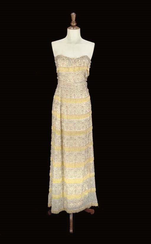 PROBABLY LANVIN, AN EVENING ENSEMBLE